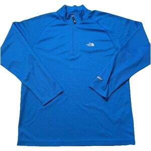 The North Face Flight Series VaporWick 1/4 Zip Pullover Blue Men's XL Gorp Hike